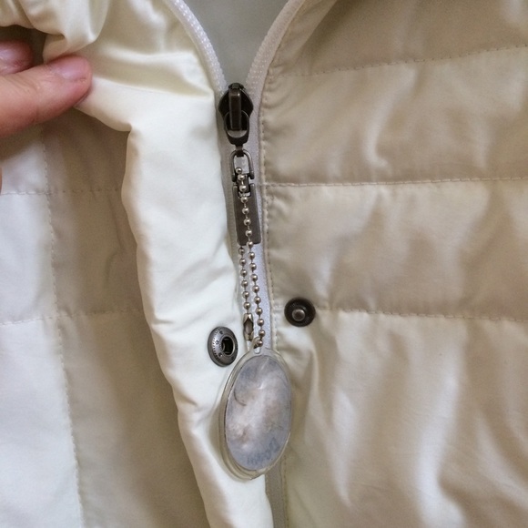 Monroe & Main quilted down puffer coat long M NWT - Picture 5 of 8